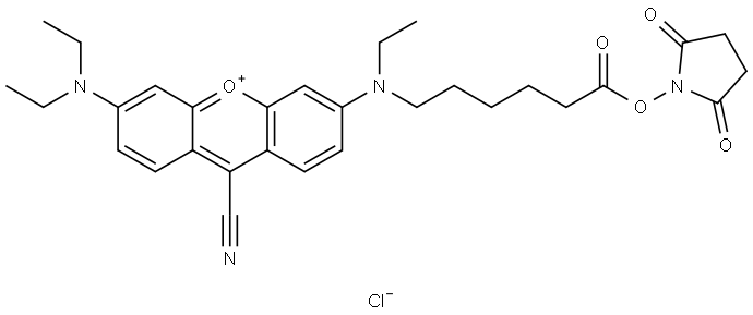 NIR-667 N-SUCCINIMIDYL ESTER 结构式