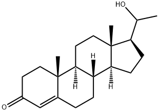 20 beta-dihydroprogesterone 结构式