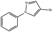 4-溴-1-苯基-1H-吡唑 结构式