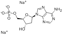 2'-脱氧-5-鸟苷酸二钠 结构式