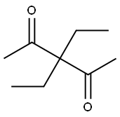 3,3-二乙基戊烷-2,4-二酮 结构式