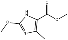 1H-Imidazole-4-carboxylicacid,2-methoxy-5-methyl-,methylester(9CI) 结构式