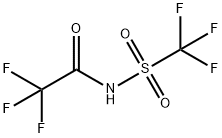 N-(三氟甲磺酰基)三氟乙酰胺 结构式
