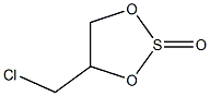 4-(氯甲基)-1,3,2-二氧杂环戊烷2-氧化物 结构式