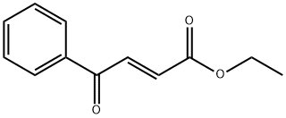 反-3-苯甲酰丙烯酸乙酯 结构式