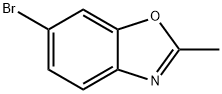 6-溴-2-甲基苯并噁唑 结构式