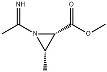 2-Aziridinecarboxylicacid,1-(1-iminoethyl)-3-methyl-,methylester,cis-(9CI) 结构式