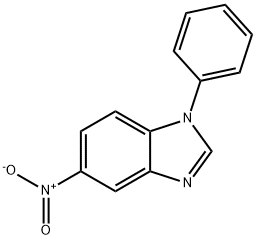 5-硝基-1-苯基-1H-苯并咪唑 结构式