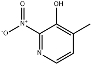 3-羟基-4-甲基-2-硝基吡啶 结构式