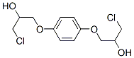 1,1'-(P-PHENYLENEDIOXY)BIS(3-CHLORO-2-PROPANOL) 结构式