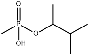 1,2-DIMETHYLPROPYL HYDROGEN METHYLPHOSPHONATE 结构式