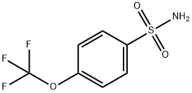 4-三氟甲氧基苯磺酰胺 结构式