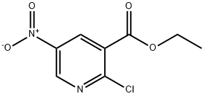 5-硝基-2-氯吡啶-3-羧酸 结构式