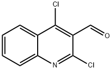 2,4-二氯-3-醛基喹啉 结构式