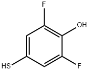 Phenol, 2,6-difluoro-4-mercapto- (9CI) 结构式