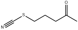 Thiocyanic acid, 4-oxopentyl ester (9CI) 结构式