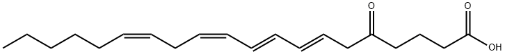 5-ketoeicosatetraenoic acid 结构式