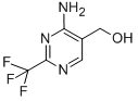 [4-AMINO-2-(TRIFLUOROMETHYL)PYRIMIDIN-5-YL]METHANOL 结构式