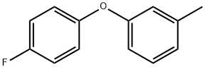 间(4-氟苯氧基)甲苯 结构式