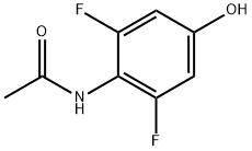 Acetamide,  N-(2,6-difluoro-4-hydroxyphenyl)- 结构式
