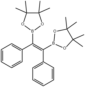 (E)-芘二硼酸双(2,3-二甲基-2,3-丁二醇)乙酯 结构式