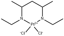 dichloro(N,N-diethyl-2,4-pentanediamine)platinum(II) 结构式