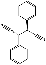 内消旋-2,3-二苯基丁二腈 结构式