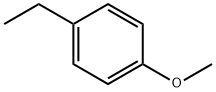 4-乙基苯甲醚 结构式