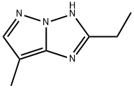1H-Pyrazolo[1,5-b][1,2,4]triazole,  2-ethyl-7-methyl-  (9CI) 结构式