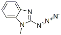 2-AZIDO-1-METHYLBENZIMIDAZOLE 结构式