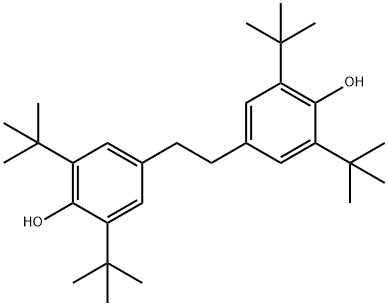 4,4'-乙烯二(2,6-二叔-丁基苯酚) 结构式