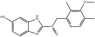 5-O-去甲基奥美拉唑 结构式