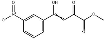 4-HYDROXY-4-(3-NITRO-PHENYL)-2-OXO-BUT-3-ENOIC ACID METHYL ESTER 结构式