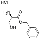 D-丝氨酸苄酯盐酸盐 结构式