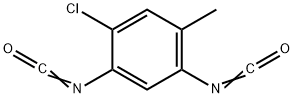 4-氯-6-甲基间亚苯基二异氰酸酯 结构式