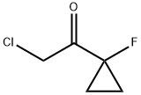 2-氯-1-(1-氟环丙基)乙酮 结构式