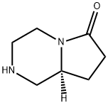 (S)-六氢吡咯并[1,2-A〕吡啶-6-酮 结构式