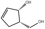 (1S,5S)-5-(羟甲基)环戊二烯-2-烯醇 结构式