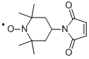 N-(1-OXYL-2,2,6,6-TETRAMETHYL-4-PIPERIDINYL)MALEIMIDE 结构式