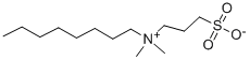 3-(N,N-二甲基辛基铵)丙烷-1-磺酸内盐 结构式