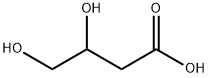 3,4-dihydroxybutanoic acid 结构式