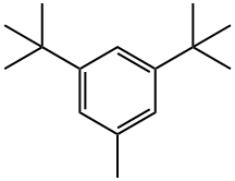 3,5-二叔丁基甲苯 结构式