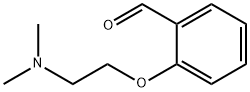 2-[2-(二甲胺基)乙氧基]苯甲醛 结构式