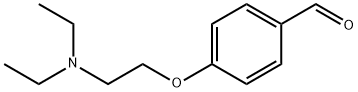 4-(2-DIETHYLAMINO-ETHOXY)-BENZALDEHYDE 结构式
