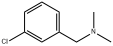 BenzeneMethanaMine, 3-chloro-N,N-diMethyl- 结构式