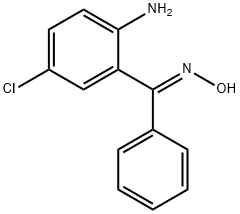 (2-Amino-5-chlorophenyl)-phenylmethanona E-oxium 结构式