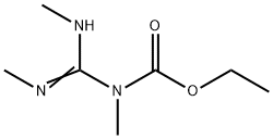 Carbamic  acid,  methyl[(methylamino)(methylimino)methyl]-,  ethyl  ester  (9CI) 结构式