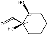 Cyclohexanecarboxaldehyde, 1,2-dihydroxy-, cis- (9CI) 结构式