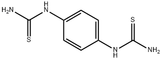 1,4-亚苯基二(硫脲) 结构式