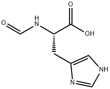 N-甲酰基-L-组氨酸 结构式